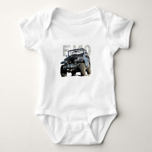 FJ40 Landcruiser Apparel Baby Bodysuit