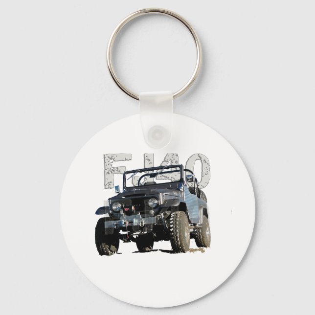 FJ40 Landcruiser Apparel Keychain (Front)