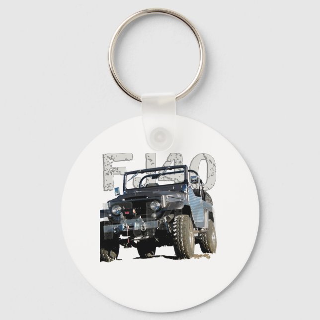 FJ40 Landcruiser Apparel Keychain (Front)