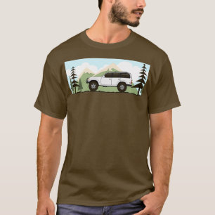 fj80 Land Cruiser retro  T-Shirt