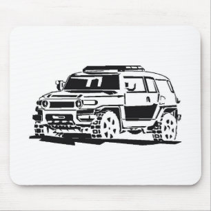 FJ  Cruiser New Generation Mouse Pad