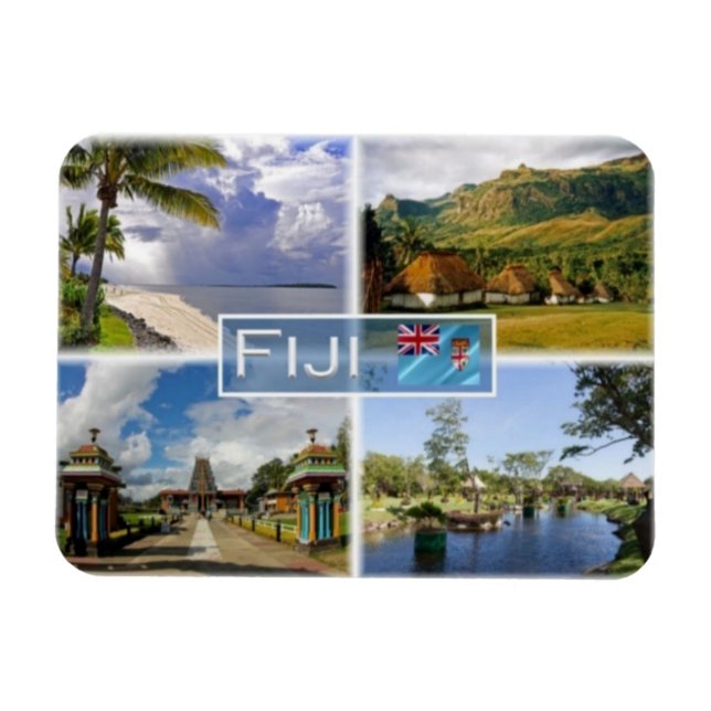 FJ Fiji - Denarau Island - Nava - Magnet (Horizontal)