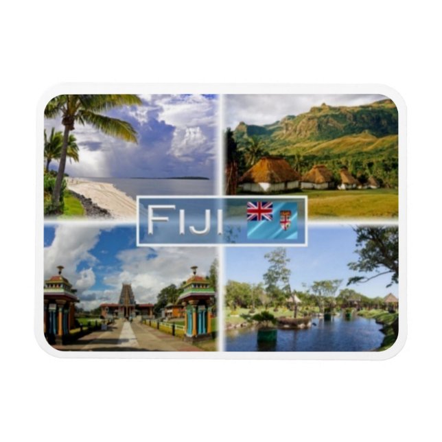 FJ Fiji - Denarau Island - Nava - Magnet (Horizontal)