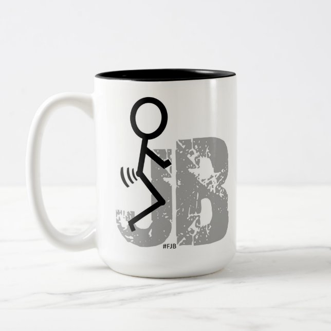 #FJB Two-Tone COFFEE MUG (Left)
