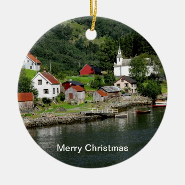 Fjord Noël Ornement (Devant)