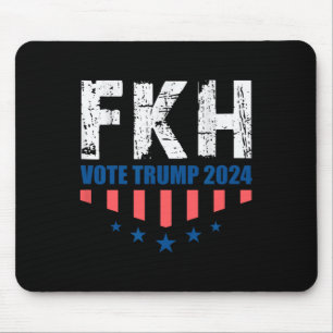 Fkh Trump 2024 Foxtrot Kilo Hotel Funny  Mouse Pad