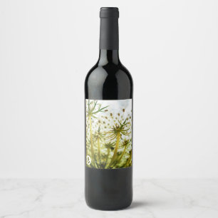 FʟᴏᴡPᴏᴡ Wild Carrot ~ Ginger Wine Label