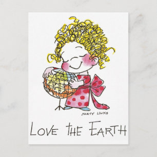 FL-003 Love Earth Postcard