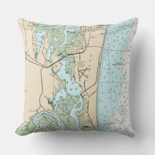 FL_AmeliaIsland11488 Throw Pillow