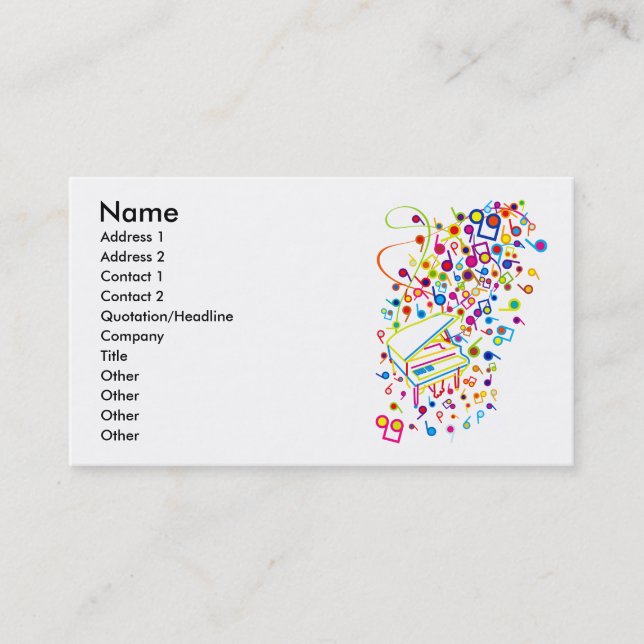 Flabby_Expression Business Card (Front)