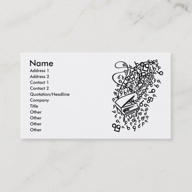 Flabby_Expression Business Card (Front)