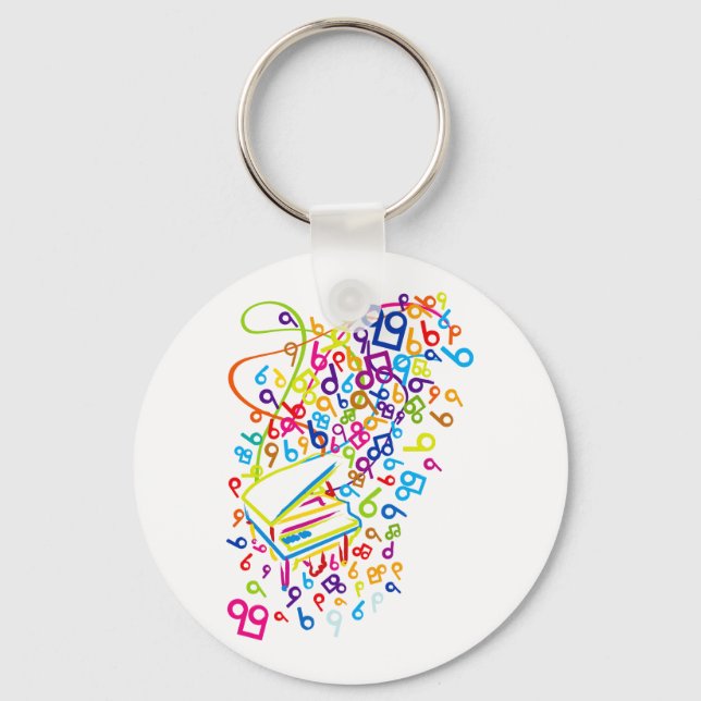 Flabby_Expression Keychain (Front)