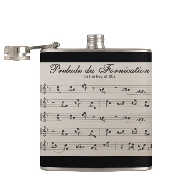 Flacon abstrait enveloppé en vinyle (Ouvert)