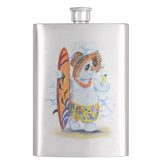 Flacon avec boisson Summer Snowman Cocktail (devant)