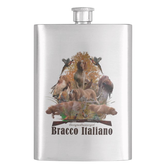 Flacon Bracco Italiano (devant)