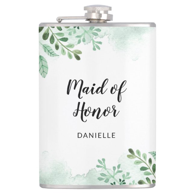 Flacon cadeau de mariage d'honneur de la servante  (Devant)