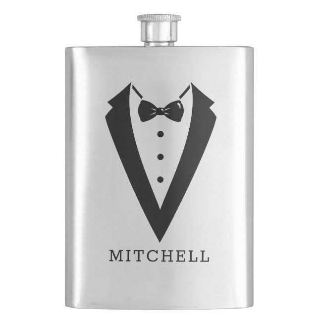 Flacon cadeau Groomsmen Cadeau personnalisé (devant)