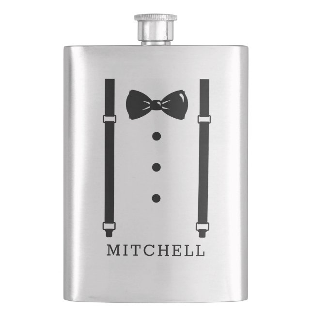 Flacon cadeau Groomsmen Cadeau personnalisé (devant)