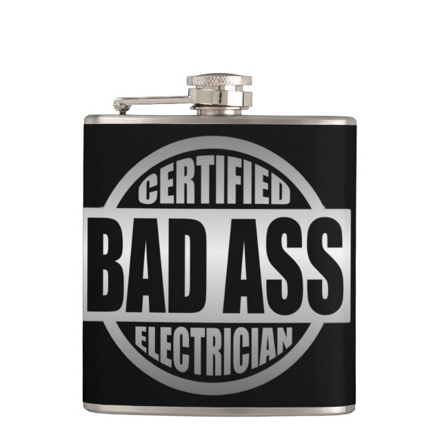 Flacon certifié d'électricien de BA (Devant)