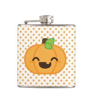 Flacon Citrouille Kawaii Jack-o'-lantern