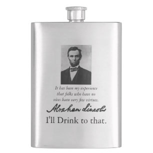 Flacon d'Abraham Lincoln de vice