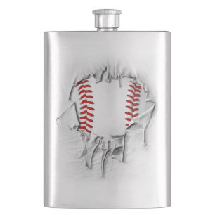 Flacon de baseball déchirée