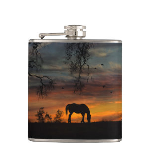Flacon de boisson du cheval
