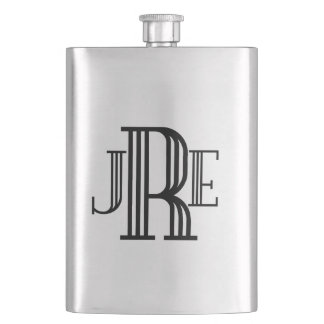 Flacon de cadeau de monogramme pour les hommes -