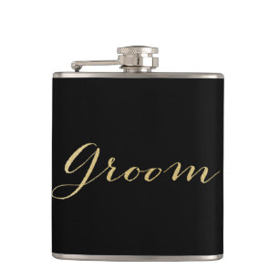 Flacon de chambre Parties scintillant or