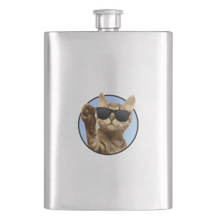 Flacon de chat cool