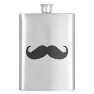Flacon de classique de moustache de hippie