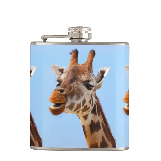 Flacon de coutume de portrait de girafe (Devant)