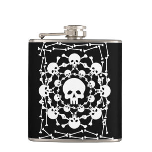 Flacon de crânes de pirate de grog