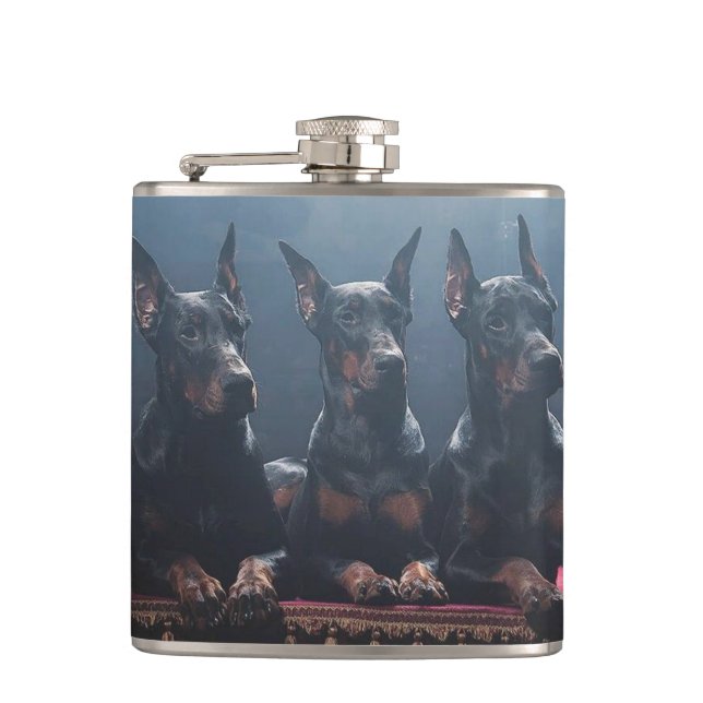 Flacon de dobermann (Devant)