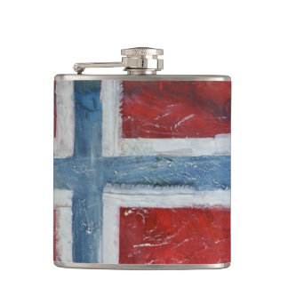 Flacon de drapeau de la Norvège