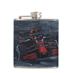 Flacon de hanche de voiture de course