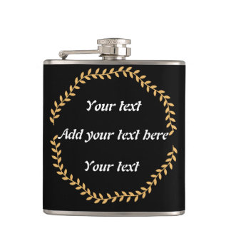 Flacon de hanche en acier inoxydable personnalisab