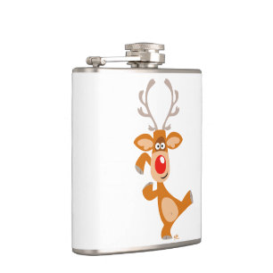 Flacon de hanche Reindeer Dansant