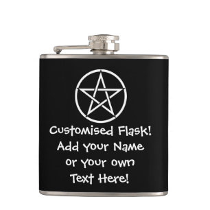 Flacon de hanche Wiccan/Pagan personnalisé