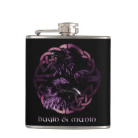 Flacon de Hugin et de Munin