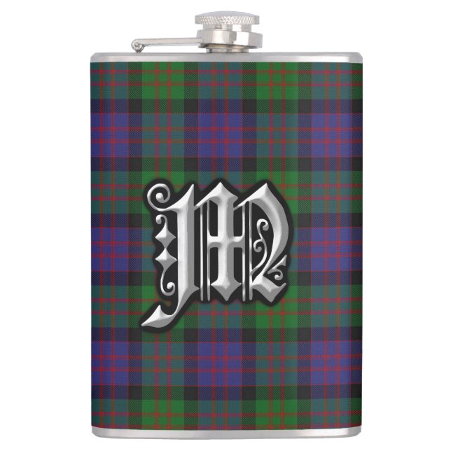 Flacon de l'Ecosse de tartan de MacDonald de clan (Devant)