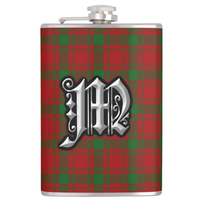 Flacon de l'Ecosse de tartan de MacQuarrie de clan (Devant)
