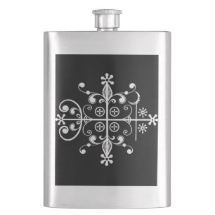 Flacon de libation de Veve de vaudou de Legba de