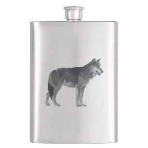 Flacon de loup gris