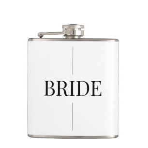 Flacon de mariée moderne et élégant