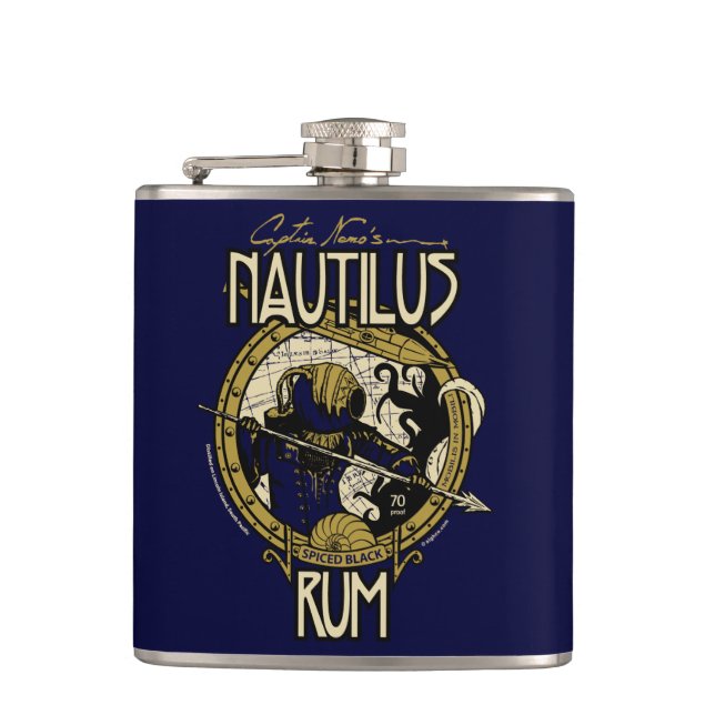 Flacon de Nautilus Rum de capitaine Nemo's (Devant)