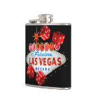 Flacon de poche chanceux de Las Vegas