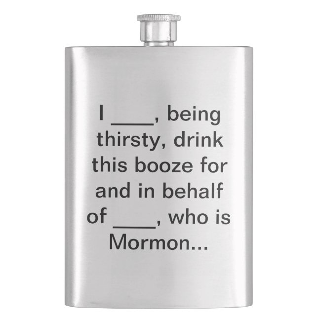 Flacon de temple mormon (devant)