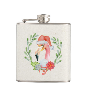 Flacon de vinyle de Flamant rose tropical