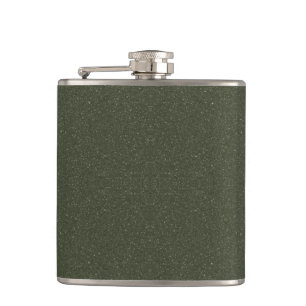 Flacon de vinyle vert mousse texturé - personnalis